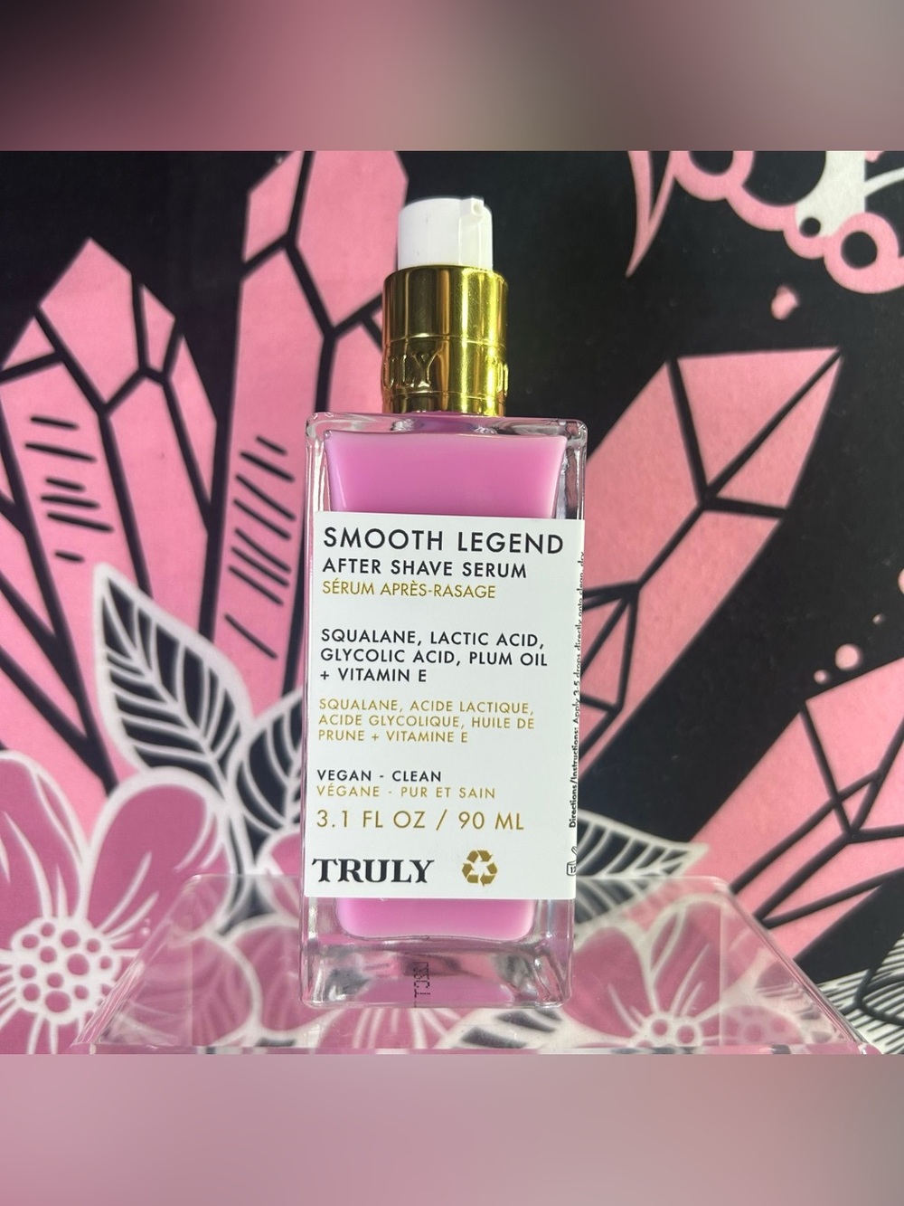 TRULY Smooth Legend After Shave Serum 3.1fl oz Full Size